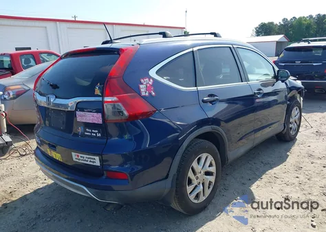 2016 Honda Cr-V Ex-L z USA, uszkodzony, nr VIN 2HKRM3H70GH556658